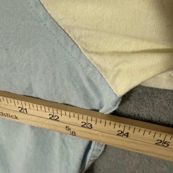 J Crew Shirt Men L Broken In Oxford Patchwork Colorblock Button Down Relaxed - Picture 6 of 8
